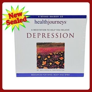 Health Journeys Depression Meditation CD Belleruth Naparstek Guided Imagery New